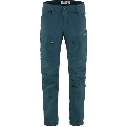 Fjällräven Keb Trousers M, Velikost 48/L, Barva MOUNTAIN BLUE-MOUNTAIN BLUE