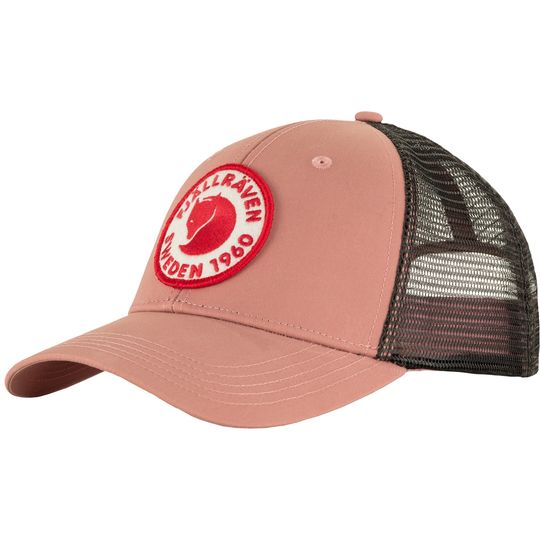 Fjällräven 1960 Logo Långtradarkeps, Velikost S/M, Barva DUSTY ROSE