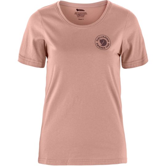 Fjällräven 1960 Logo T-shirt W, Velikost S, Barva DUSTY ROSE