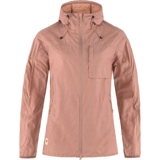 Fjällräven High Coast Wind Jacket W, Velikost XL, Barva DUSTY ROSE