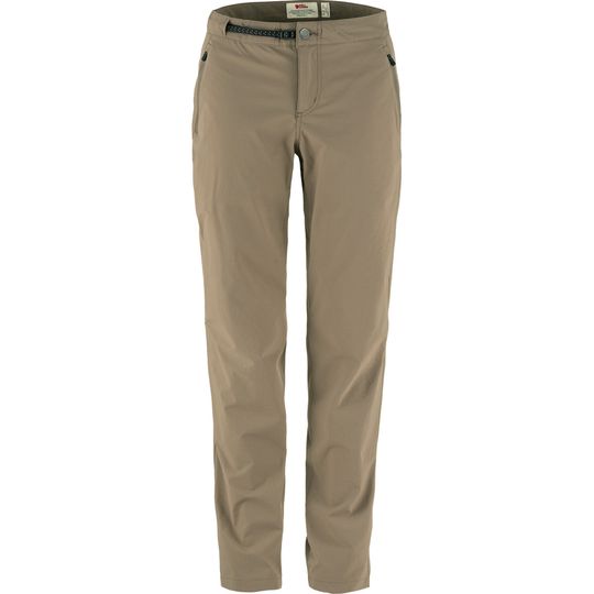Fjällräven High Coast Trail Trousers W, Velikost 38/R, Barva SUEDE BROWN
