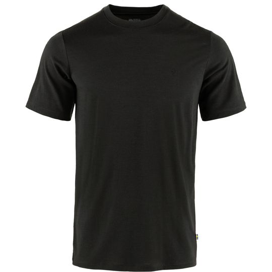 Fjällräven Abisko Wool SS M, Barva BLACK, Velikost XXL