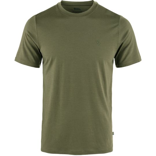 Fjällräven Abisko Wool SS M, Barva LAUREL GREEN, Velikost XXL