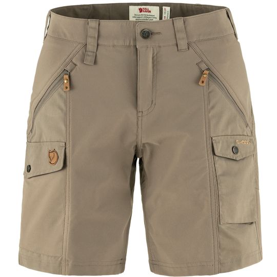Fjällräven Nikka Shorts Curved W, Velikost 38, Barva SUEDE BROWN