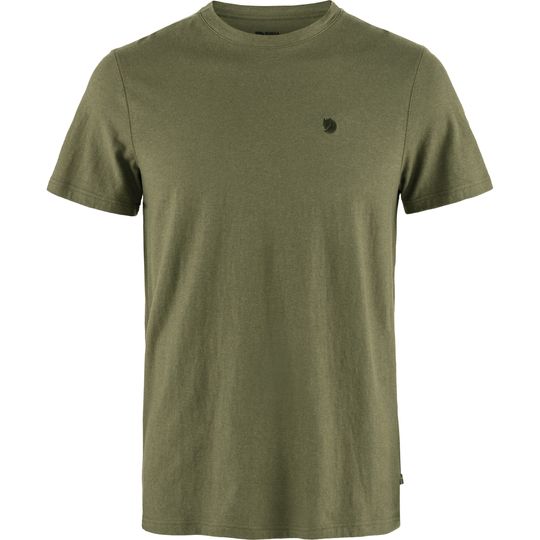 Fjällräven Hemp Blend T-shirt M, Barva GREEN, Velikost S