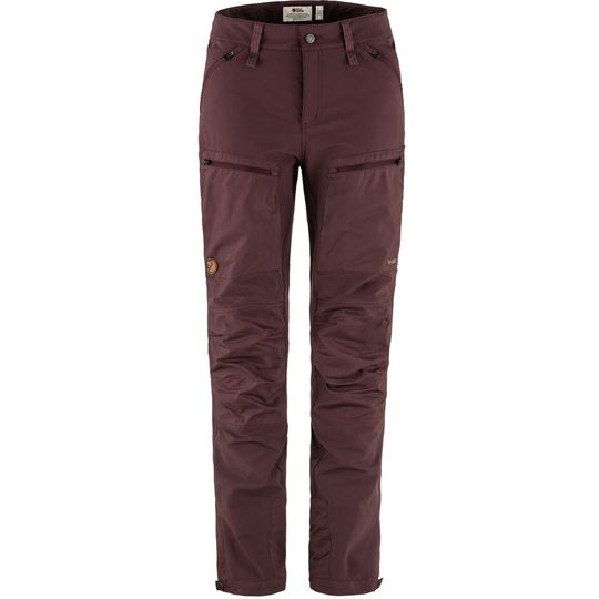 Fjällräven Keb Agile Trousers W, Barva PORT, Velikost 34/R