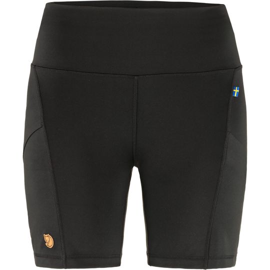 Fjällräven Abisko 6" Short Tights W, Barva BLACK, Velikost XXS