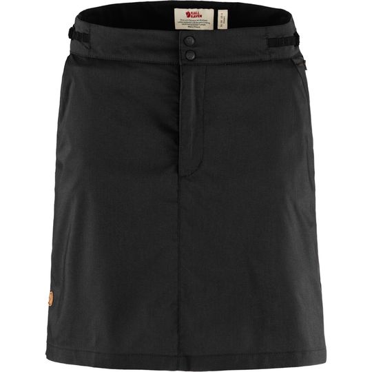 Fjällräven Abisko Hike Skort W, Barva BLACK, Velikost 36