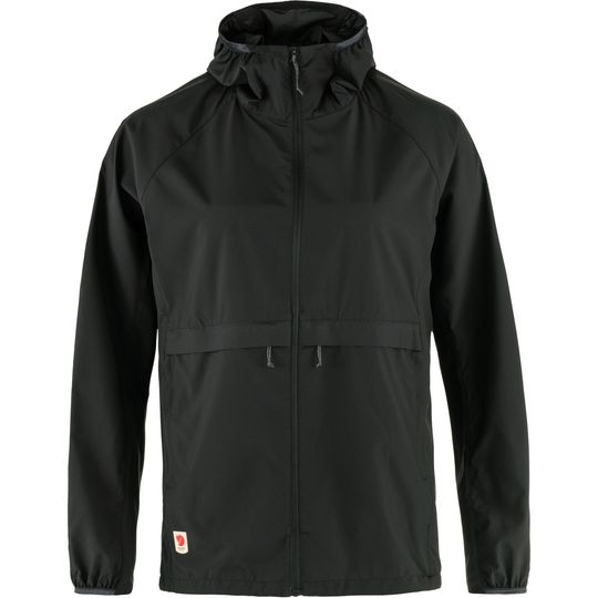 Fjällräven High Coast Wind Hoodie W, Barva BLACK, Velikost XL