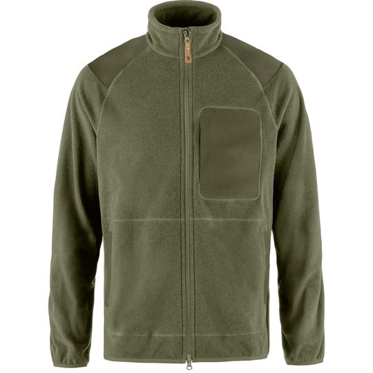 Fjällräven Värmland Fleece Jacket M, Barva LAUREL GREEN, Velikost 3XL