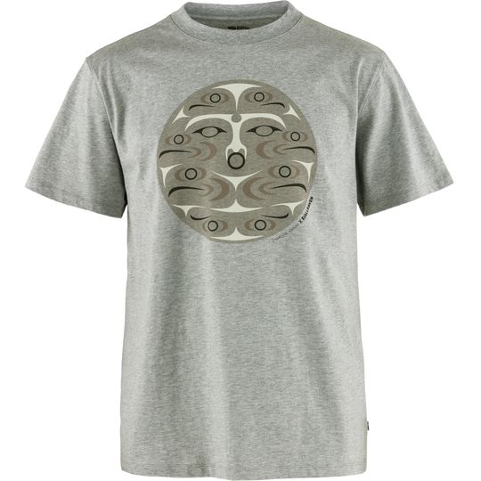 Fjällräven Kånken Art T-shirt, Velikost S, Barva GREY-MELANGE