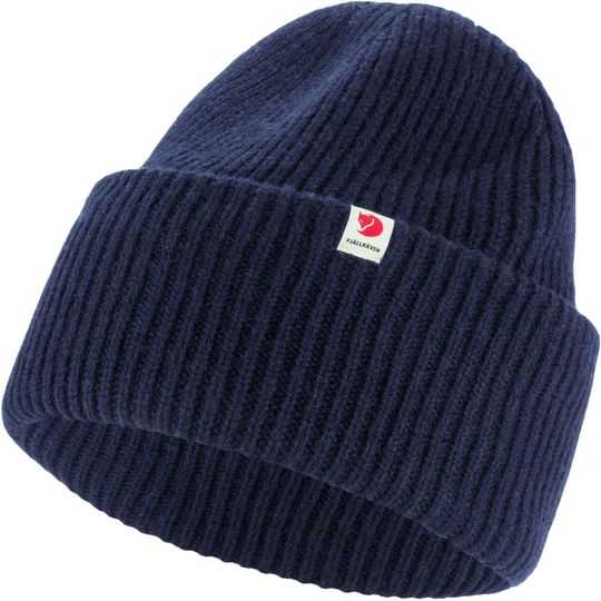 Fjällräven Fjällräven Heavy Beanie, Barva DARK NAVY