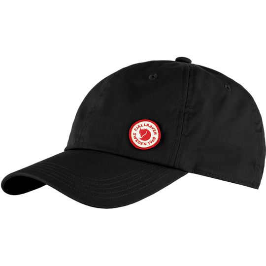 Fjällräven Fjällräven Logo Cap, Barva BLACK, Velikost L/XL