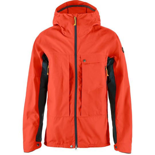 Fjällräven Bergtagen G-1000 Jacket M, Velikost M, Barva FLAME ORANGE-MOUNTAIN BLUE
