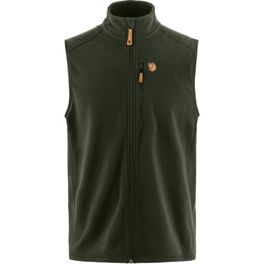 Fjällräven Övik Lite Fleece Vest M, Barva DEEP FOREST, Velikost S
