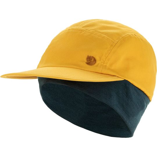 Fjällräven Bergtagen Mountain Cap, Velikost L/XL, Barva MUSTARD YELLOW-DARK NAVY