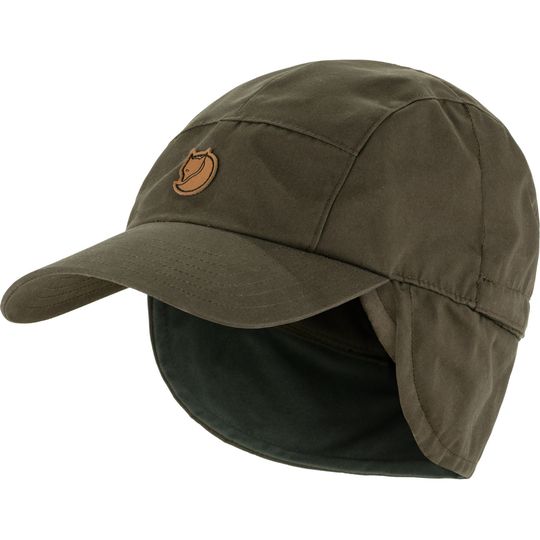 Fjällräven Lappland Pintail Cap, Barva DARK OLIVE, Velikost S/M