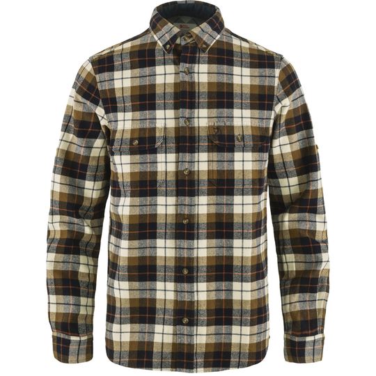 Fjällräven Singi Heavy Flannel Shirt M, Velikost S, Barva CHALK WHITE-DARK NAVY