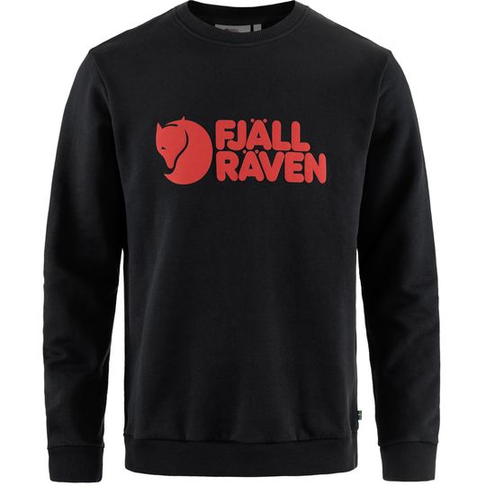 Fjällräven Fjällräven Logo Sweater M, Barva BLACK, Velikost XL