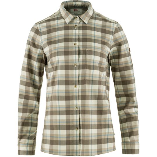 Fjällräven Singi Fjäll Shirt W, Velikost L, Barva CHALK WHITE-FOSSIL