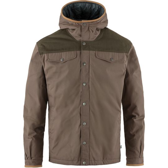 Fjällräven Greenland No. 1 Down Jacket M, Velikost M, Barva SUEDE BROWN-DARK OLIVE