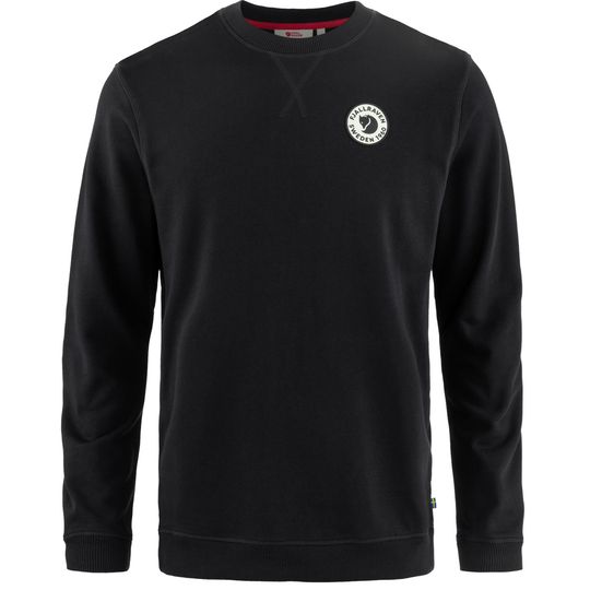 Fjällräven 1960 Logo Badge Sweater M, Barva BLACK, Velikost L