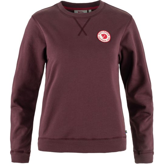Levně Fjallraven 1960 Logo Badge Sweater W, Barva PORT