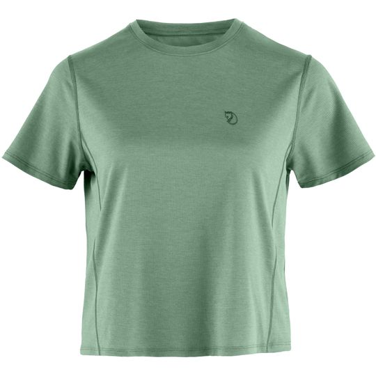 Fjällräven Abisko Day Hike Short SS W, Velikost M, Barva PATINA GREEN