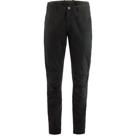 Fjällräven Hoja Hybrid Trousers M, Barva BLACK, Velikost 54