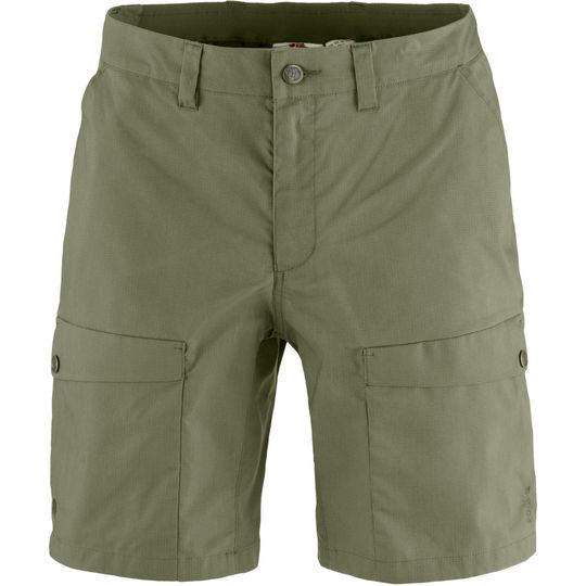 Fjällräven Abisko Hybrid Trail Shorts M, Barva LAUREL GREEN, Velikost 56