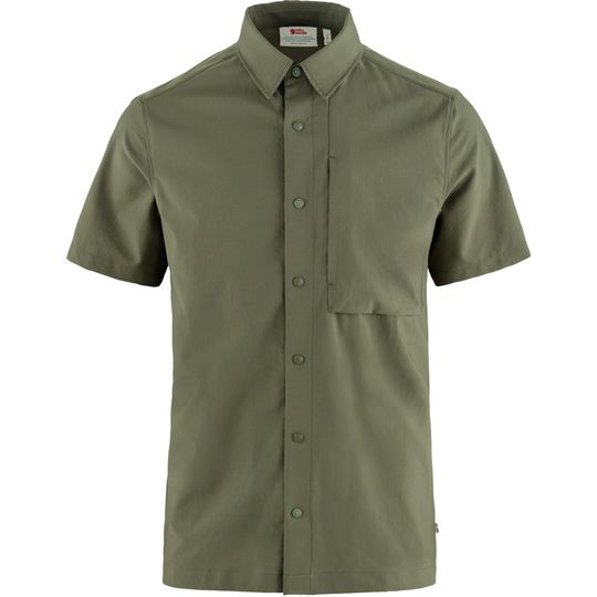 Fjällräven High Coast Pack Shirt SS M, Barva LAUREL GREEN, Velikost XL