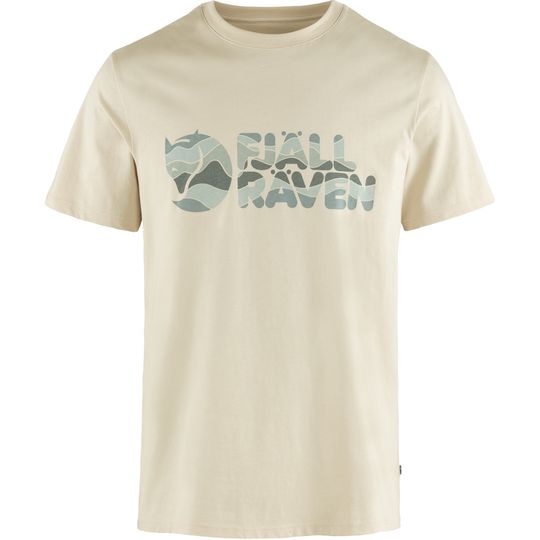 Levně Fjallraven Multicolor Logo T-shirt M, Barva CHALK WHITE
