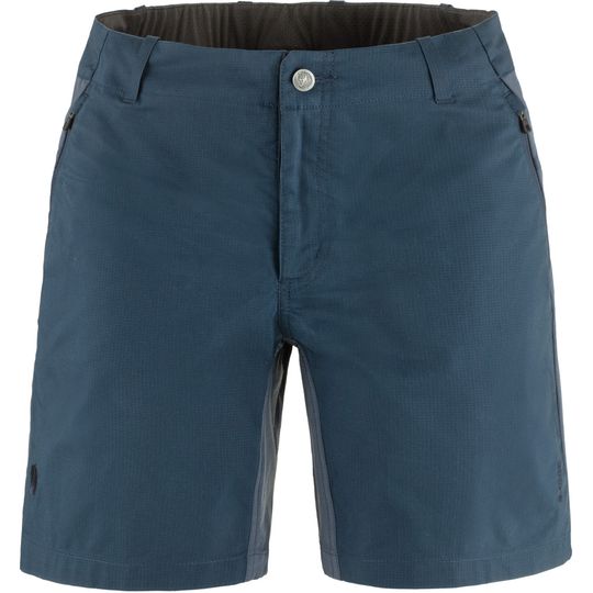 Fjällräven Hoja Hybrid Shorts W, Barva NAVY, Velikost 40