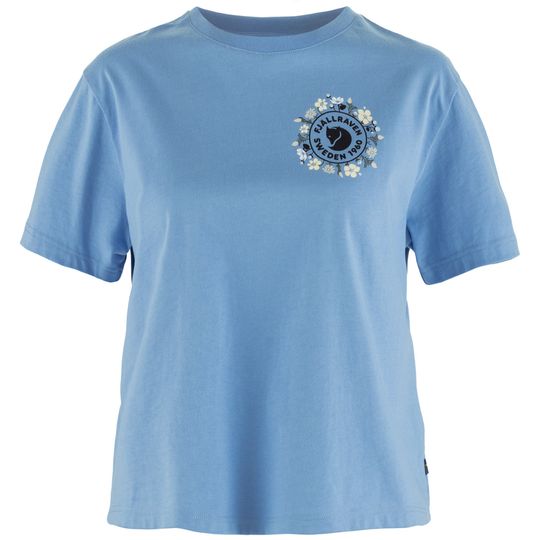 Levně Fjallraven Fjällblomster Logo T-shirt W