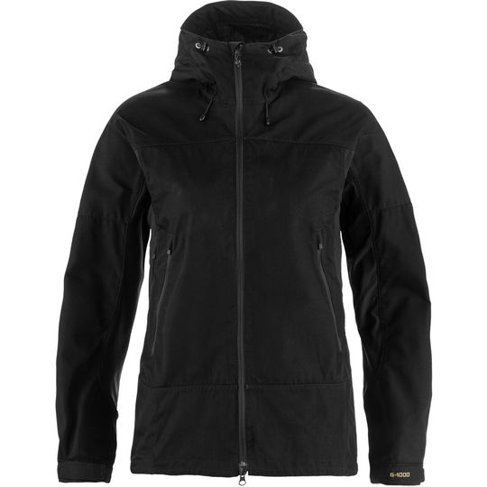 Fjällräven Abisko Lite Trekking Jacket W, Barva BLACK, Velikost S