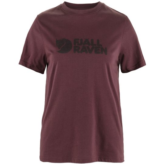 Fjällräven Fjällräven Logo Tee W, Barva PORT, Velikost XXS