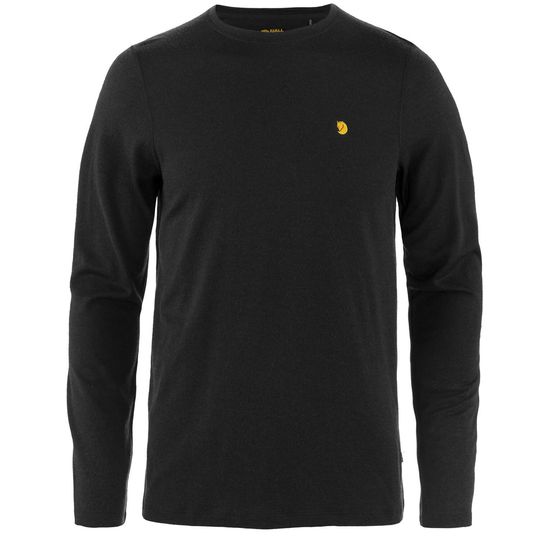 Fjällräven Bergtagen Merino 190 LS M, Barva BLACK, Velikost XL