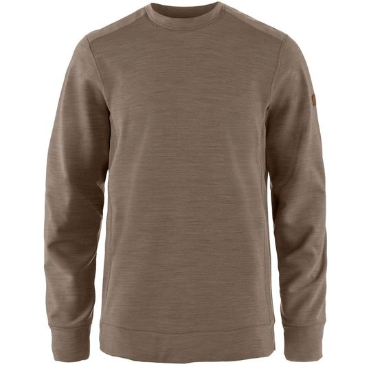 Fjällräven Keb Fleece Crew Neck M, Velikost L, Barva SUEDE BROWN