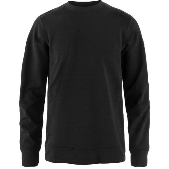 Fjällräven Keb Fleece Crew Neck M, Barva BLACK, Velikost L
