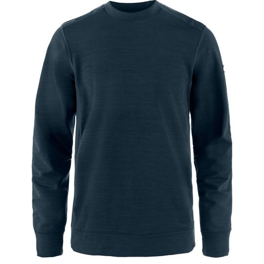Fjällräven Keb Fleece Crew Neck M, Barva DARK NAVY, Velikost L