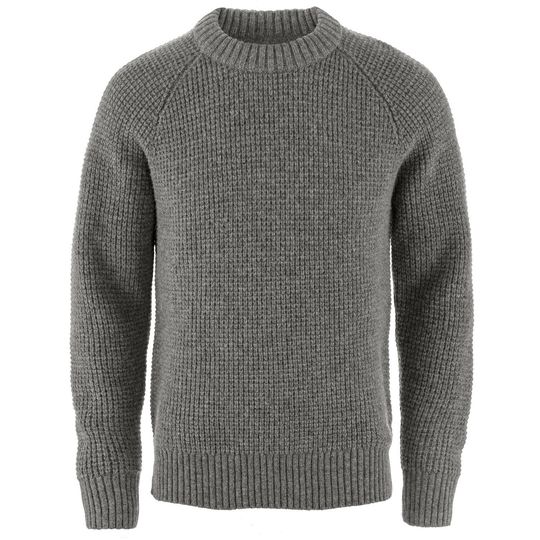 Fjällräven Övik Waffle Knit M, Velikost XXL, Barva GREY-MELANGE