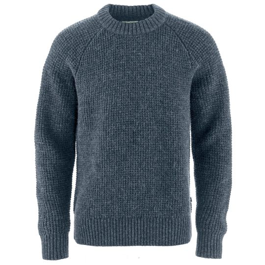 Fjällräven Övik Waffle Knit M, Barva NAVY, Velikost M