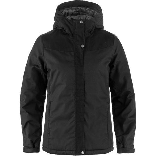 Fjällräven Stina Padded Jacket W, Barva BLACK, Velikost L