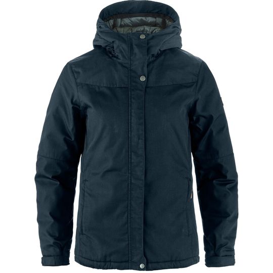 Fjällräven Stina Padded Jacket W, Barva DARK NAVY, Velikost XL