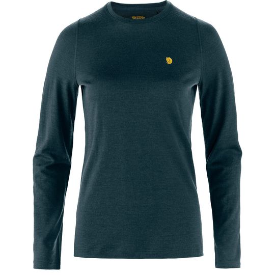 Fjällräven Bergtagen Merino 190 LS W, Barva MOUNTAIN BLUE, Velikost XL