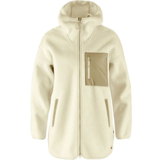 Fjällräven Vardag Pile Fleece Long W, Barva CHALK WHITE, Velikost M