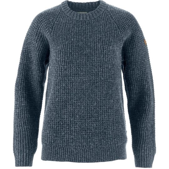 Fjällräven Övik Waffle Knit W, Barva NAVY, Velikost M