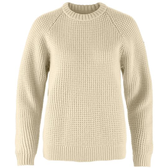 Fjällräven Övik Waffle Knit W, Barva LIGHT BEIGE, Velikost XXS