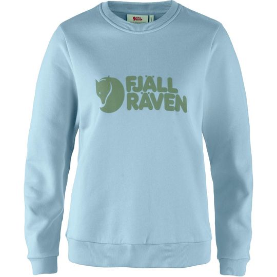 Fjällräven Fjällräven Logo Sweater W, Velikost XL, Barva BREEZE BLUE-PATINA GREEN