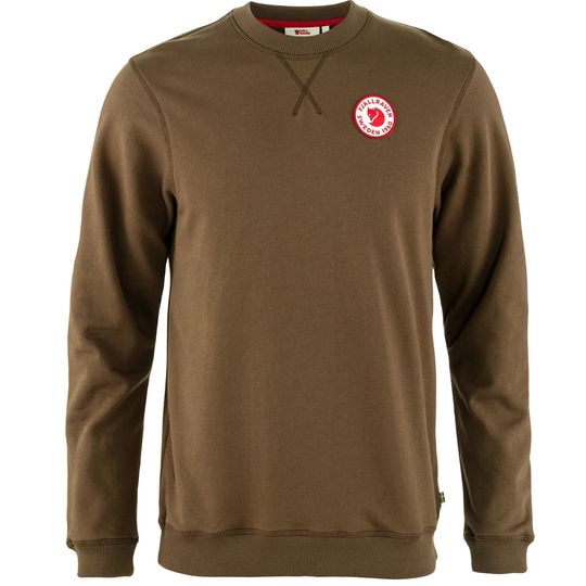Fjällräven 1960 Logo Badge Sweater M, Velikost XL, Barva DARK OAK